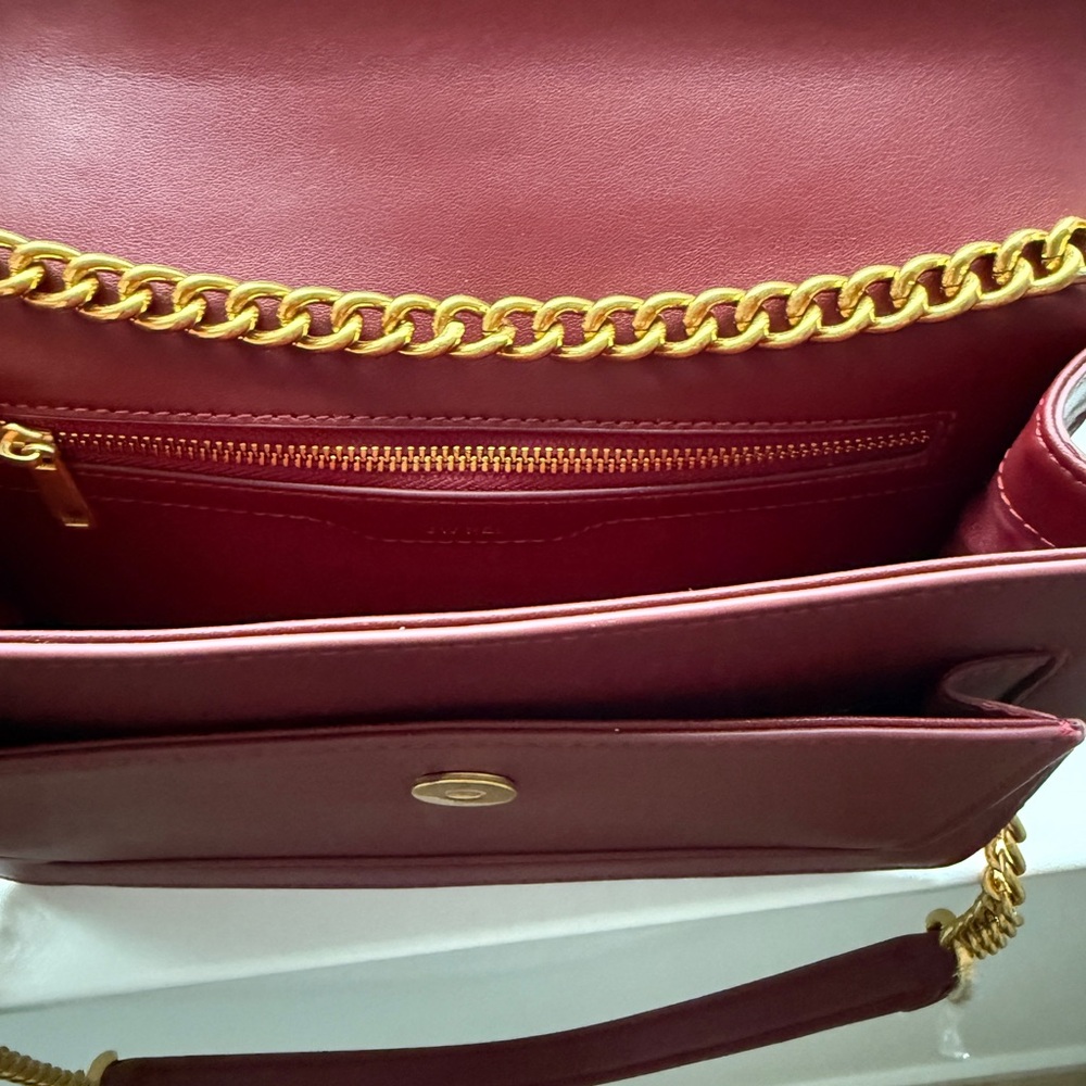 JW PEI Burgundy Crossbody Envelope Bag - Picture 4 of 6